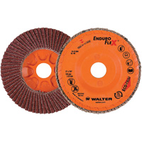 Enduro-Flex Flap Disc, 5" x 7/8", Type 27, 40 Grit, Zirconia Alumina Kelford