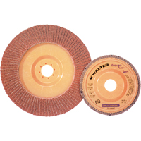 Enduro-Flex Stainless Flap Disc, 4-1/2" x 7/8", Type 27, 40 Grit, Zirconia Alumina Kelford