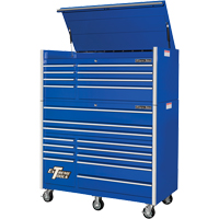 Extreme Tools<sup>®</sup> RX Series Top Tool Chest, 54-5/8" W, 8 Drawers, Blue TEQ499 | Kelford