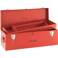 Tool Box, 10-3/4" D x 25-1/2" W x 10" H, Red Kelford