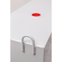 Steel Fuel Transfer Tank, Steel, 100 Gal. Capacity, Black Kelford