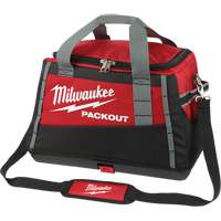 Packout Tool Bag, Ballistic Nylon, 8 Pockets, Black/Red Kelford