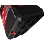 Packout Tool Bag, Ballistic Nylon, 8 Pockets, Black/Red Kelford