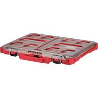 Organisateur profil&eacute; Packout, 19-3/4" x 16-2/5" x 2-1/2", Noir/Rouge Kelford