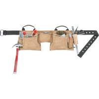 Constructor's Tool Belt, Leather, Tan Kelford