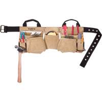 Carpenter's Tool Belt, Leather, Tan Kelford