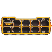 Organisateur avec compartiments PRO, 6-5/8" la x 17-5/8" p x 2-7/8" h, Noir/Jaune Kelford