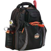 Arsenal<sup>®</sup> 5843 Tool Backpack, 13-1/2" L x 8-1/2" W, Black, Polyester TEQ972 | Kelford