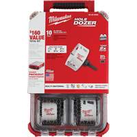 Packout Hole Dozer Hole Saw Kit, 10 Pieces Kelford