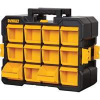 Organisateur Flip-Bin, 3-7/8" la x 17-3/4" p x 13-7/8" h, Noir/Jaune Kelford