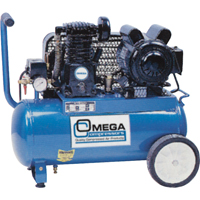 Professional Series Air Compressors, Electric, 6.6 Gal. (8 US Gal), 125 PSI, 115/1 V Kelford