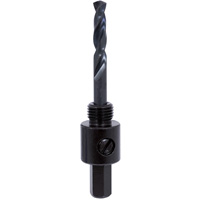 Tri-Sided Holesaw Arbor, 9/16" - 1-3/16", 3/8" Shank Kelford