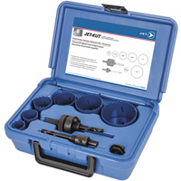 Premium Electrician's Holesaw Kit, 8 Pieces Kelford