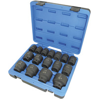 Jeu de douilles SAE &agrave; 6 pans PS1634, 16 Mcx, Chocs, Prise de 3/4" Kelford