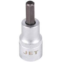 Bit Socket, Hex, 1/8" x 2" L, 3/8" Drive Kelford