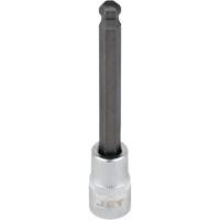 Bit Socket, Hex Ball, 1/8" x 4" L, 3/8" Drive Kelford