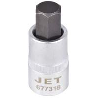 Bit Socket, Hex, 1/2" x 2" L, 1/2" Drive Kelford