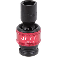 Universal Socket, Impact, 13 mm, 1/2" Drive, 6 Points Kelford