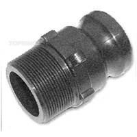 2" Wet Vac Male Drum Adaptor Kelford