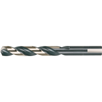 Split Point Jobber Drills with 3-Flat Shank, High Speed Steel, 1/16", 1-7/8" L, 7/8" Flute, 135° Point Angle Kelford