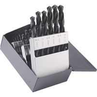 Jeux de forets CLE-LINE, 25 morceaux, Acier rapide Kelford