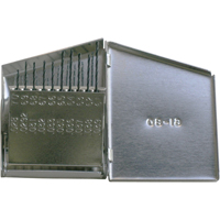 Drill Sets, 20 Pieces, High Speed Steel Kelford