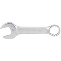 Fully Polished Stubby Combination Wrench, 12 Point, 10 mm, Chrome Finish Kelford