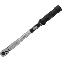 Cl&eacute; dynamom&eacute;trique &agrave; t&ecirc;te fine pour usage intensif, &agrave; cliquer, Entraînement 3/8" carr&eacute;, 10 - 80 lb-pi Kelford