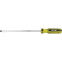 Tournevis &agrave; fente avec manche g&eacute;ant, 3/8", 10" lo, Prise Plastique Kelford