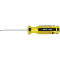 Tournevis &agrave; fentes avec manche g&eacute;ante SDS-3R, Tige de 3/16", Ronde, 3" lo, Prise en Plastique Kelford