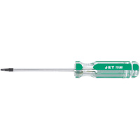 Tournevis carr&eacute; avec manche g&eacute;ant, Tige de #1, Ronde, 4" lo, Prise en Plastique Kelford