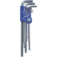 JBHK-9XLM Extra Long Ball Nose Hex Key Set, 9 Pcs., Metric Kelford