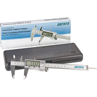 Electronic Digital Calipers, 0.001" (0.03 mm) Resolution, 0 - 6" (0 - 152 mm) Range TGZ370 | Kelford