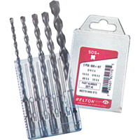 SDS+ Drill Sets, 5 Pieces, Alloy Steel THZ772 | Kelford
