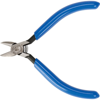 Midget Standard Nose Diagonal Cutters, 4-1/4" L Kelford