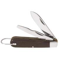 2-Blade Pocket Knife, 2-1/2" Blade, Carbon Steel Blade, Plastic Handle Kelford