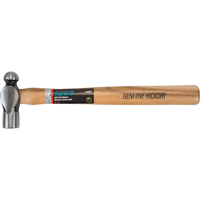 Ball Pein Hammer, 8 oz. Head Weight, Plain Face, Wood Handle TJZ039 | Kelford
