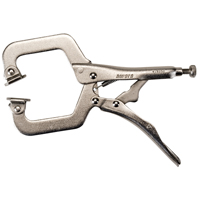 Pince-&eacute;tau avec coussins pivotants, Longueur 6", Pinces serre-joints Kelford