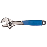 Adjustable Wrench, 12" L, 1-5/8" Max Width, Black TJZ103 | Kelford