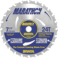 Contractor Saw Blades - Marathon&reg; Saw Blades, 7-1/4", 24 Teeth Kelford