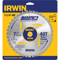 Contractor Saw Blades - Marathon&reg; Saw Blades, 7-1/4", 40 Teeth, Wood Use Kelford