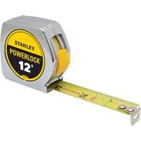 PowerLock&reg; Tape Measure, 3/4" x 12', Imperial Graduations Kelford