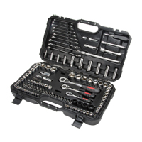 Jeux de douilles et cl&eacute;s SAE/m&eacute;triques 1/4", 3/8" et 1/2", 120 Mcx, Profond Kelford