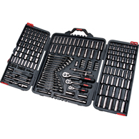 Jeux de douilles et cl&eacute;s SAE/m&eacute;triques 1/4", 3/8" et 1/2", 210 Mcx, Profond Kelford