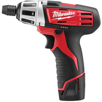 Sub-Compact Cordless Drill/Driver Kits, 1/4", 12 V, 150 in-lbs Max. Torque, Lithium-Ion Battery TLZ166 | Kelford