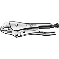 Vise-Grip&reg; Pliers with Wire Cutter, 10" Length, Curved Jaw Kelford