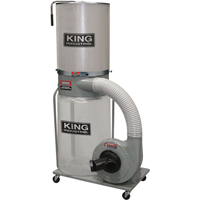 Dust Collectors with Canister Filter, 38" x 27" x 70" Kelford