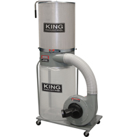 Dust Collectors with Canister Filter, 38" x 27" x 70" Kelford