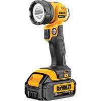Lampe de travail Max, DEL, 110 lumens, 11 hres de fonctionnement, Bloc-pile Rechargeable, Plastique Kelford