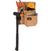 Half Carpenter Apron, Multiple Tool Holder, Leather, 4 Pockets Kelford